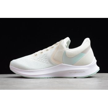 2020 Wmns Nike Zoom Winflo 6 Pale Ivory Teal Tint AQ8228-101 Shoes